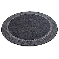 Tapete redondo - Indoor/Outdoor Alta (antracite)