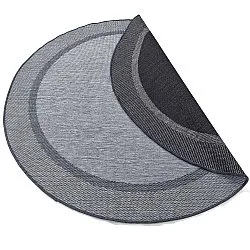 Tapete redondo - Indoor/Outdoor Alta (antracite)