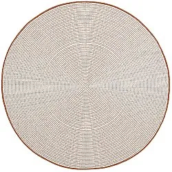 Tapete redondo - Indoor/Outdoor Arlo (laranja)