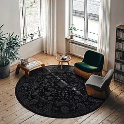 Tapete redondo - Peking Majestic (preto)