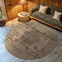 Tapete redondo - Peking Royal (rosa)