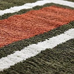 Tapetes felpudos - Alsace (verde/branco/laranja)