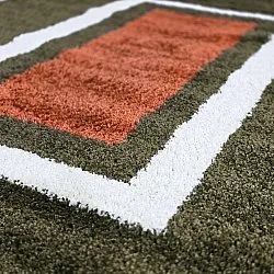 Tapetes felpudos - Alsace (verde/branco/laranja)