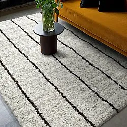 Tapetes felpudos - Eze (branco/marrom)