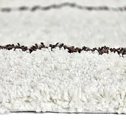 Tapetes felpudos - Eze (branco/marrom)