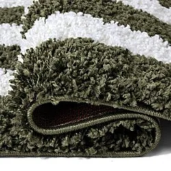 Tapetes felpudos - Imilchil (branco/verde)