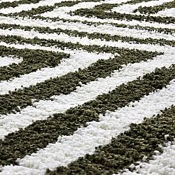 Tapetes felpudos - Imilchil (branco/verde)