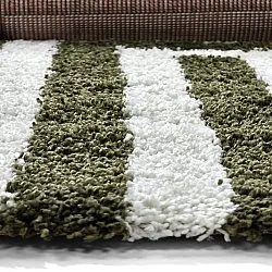 Tapetes felpudos - Imilchil (branco/verde)