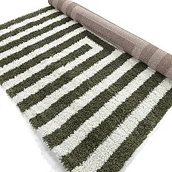 Tapetes felpudos - Imilchil (branco/verde)