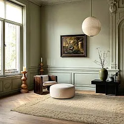 Tapetes felpudos - Melilla Hand Woven Wool Shaggy (natureza)