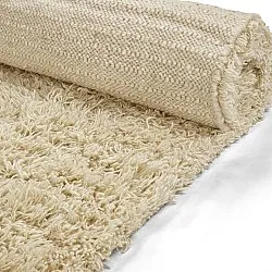 Tapetes felpudos - Melilla Hand Woven Wool Shaggy (natureza)