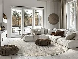 Tapetes redondos - Wendy (offwhite)