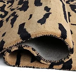 Tapetes felpudos - Zebra Tufted Wool Premium (bege/preto)
