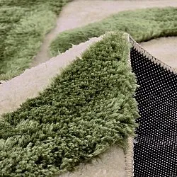 Tapetes felpudos - Akaba (creme/verde)