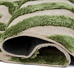 Tapetes felpudos - Akaba (creme/verde)