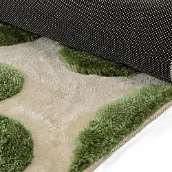 Tapetes felpudos - Akaba (creme/verde)