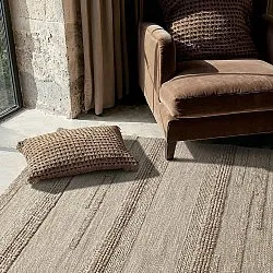 Tapete de lã - Almaty (bege)