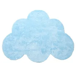 Tapete Infantil - Aranga Super Soft Cloud (azul claro)