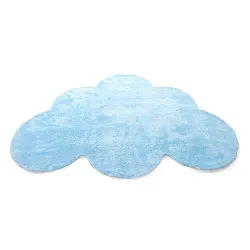 Tapete Infantil - Aranga Super Soft Cloud (azul claro)