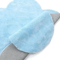 Tapete Infantil - Aranga Super Soft Cloud (azul claro)