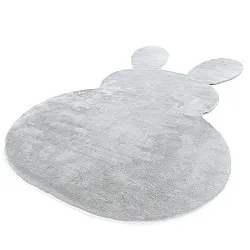 Tapete Infantil - Aranga Super Soft Bunny (cinza)