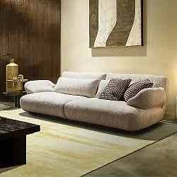 Tapetes felpudos - Aranga Super Soft Fur (amarelo claro)