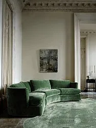 Tapete shaggy ondulado - Aranga Super Soft Fur (verde)