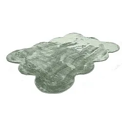 Tapete shaggy ondulado - Aranga Super Soft Fur (verde)