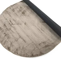 Tapete shaggy oval - Aranga Super Soft Fur (marrom)