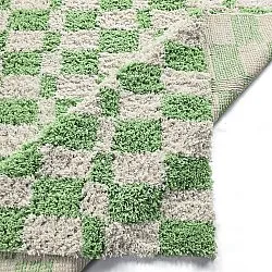 Tapetes felpudos - Atrani Natural Cotton Shaggy (verde)