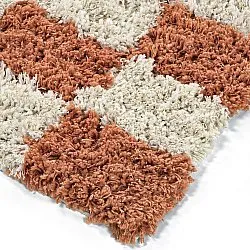 Tapetes felpudos - Atrani Natural Cotton Shaggy (laranja)