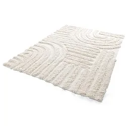 Tapetes felpudos - Cazorla Natural Cotton Shaggy (off white)
