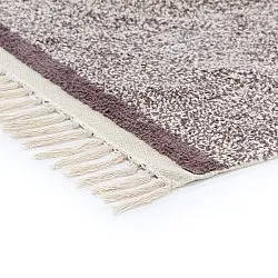 Tapetes felpudos - Celina Natural Cotton Shaggy (bege/marrom)