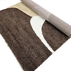 Tapetes felpudos - Chiniot (marrom/bege/branco)