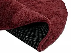 Tapetes redondos - Cloud Super Soft (vermelho)