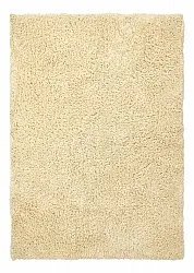 Tapetes felpudos - Combarro Solid Cotton Shaggy (amarelo claro)