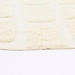 Tapete redondo - Cyrus Natural Cotton Shaggy (offwhite)