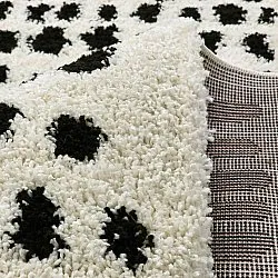 Tapetes felpudos - Dotty (preto/branco)