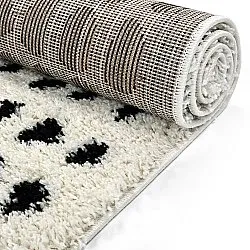 Tapetes felpudos - Dotty (preto/branco)