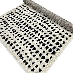 Tapetes felpudos - Dotty (preto/branco)