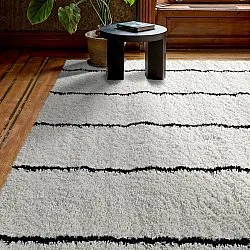 Tapetes felpudos - Eze (branco/preto)