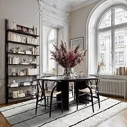 Tapetes felpudos - Eze (branco/preto)