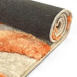 Tapetes felpudos - Fergana (creme/laranja)