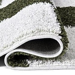 Tapetes felpudos - Gordes (verde/branco)