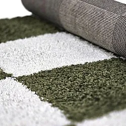 Tapetes felpudos - Gordes (verde/branco)
