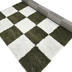 Tapetes felpudos - Gordes (verde/branco)