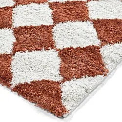 Tapetes felpudos - Albi (branco/laranja)