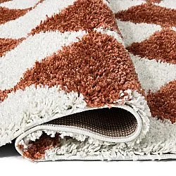 Tapetes felpudos - Albi (branco/laranja)