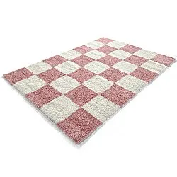 Tapetes felpudos - Gordes (rosa/branco)