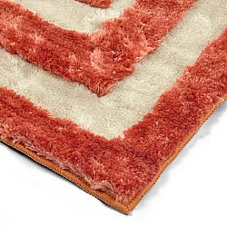 Tapetes felpudos - Karbala (creme/vermelho)